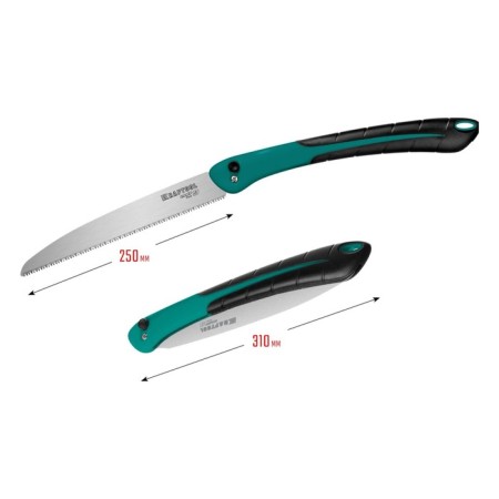 KRAFTOOL CAMP FAST 9 hacksaw, for rapid cut of raw wood, 250 mm-2