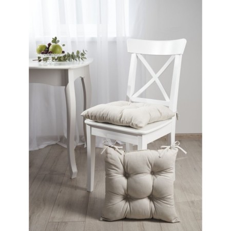 Набор подушек на стул Beige, размер 40х40 см, 2 шт-1