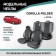 Auto-Cherkhly for Toyota Corolla Fielder (E160), 2012-V., HYBRID, Black Eco-leather/suede black rhombus 1