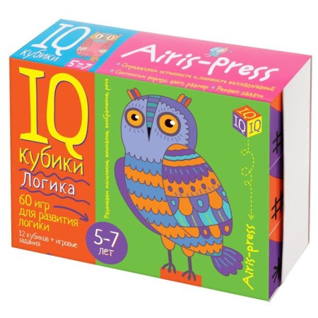 Set. The average package with IQ games for the development of logical thinking (5-8 years). With a pyramid-14