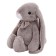 Soft toy "Bunny Zak", gray color, 28 cm