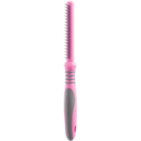 Delight Rose comb, with rings, disclaiming 18/19 teeth 12/20 mm, pink-1