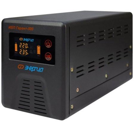 Source of uninterrupted power "Energy" Garant 2000, 1200 W, 2000 VA, Black-2