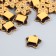 Beads for creativity plastic "Ethno. Star Flower" set of 20 g 1.9x1.9x0.7 cm