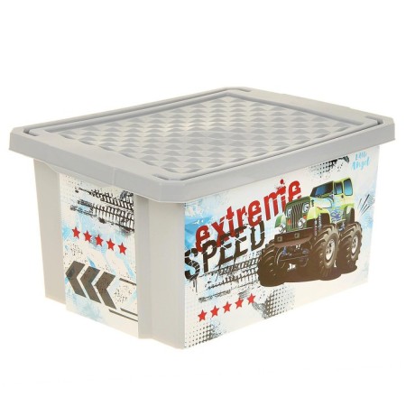 Box for storing toys "Super Cerem", 17 l