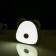 Night S soat "Bear" LED 1W 3000-6000K USB AKB White-beige 6x11x10 cm Risalux