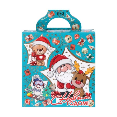 New Year. Gift set of sweets "Funny Friends", 300 g-4