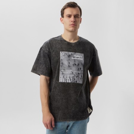 Men's T -shirt MIST MOTIVATION, col. Black, rr l-2