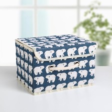 Stellyer box for storage with a lid 