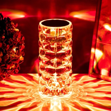 Board lamp with DM "Prism" LED RGB Touch AKB 8x8x18 cm Risalux-3