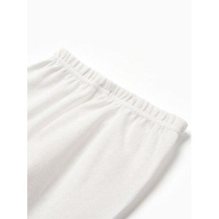 A set for a newborn (blouse/pants) "stars", beige color, height 68 cm-3