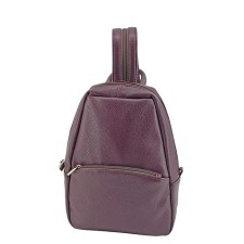 Backpack, lightning department, burgundy color 30x21x9cm