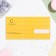 Money envelope "On Birthday!" wishes from a cat, 17 x 9 cm