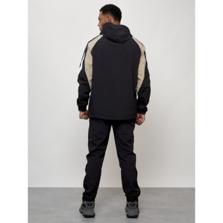 Sports suit men's, size 48, black color-3