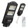 Console lamp era on a sunny battery with a motion sensor of theip65, 40w, 700lm, 5000k, black