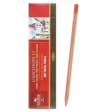 Pastel dry in a pencil Koh-I-Noor Gioconda 8820/52 Soft Pastel, terracot