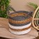Wicker basket 30x30x35 cm