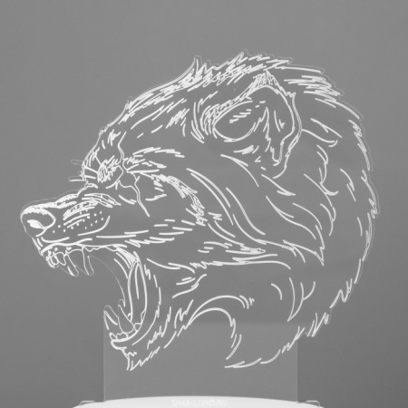 Light "Werewolf" Led RGB from the network 14.3x9.5x14.3 cm Risalux-8