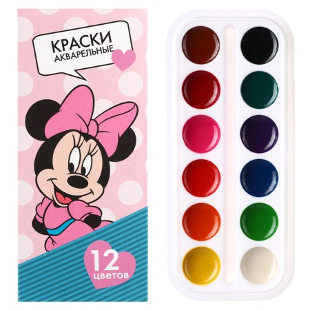 Minnie Minnie Minnie Minnie, 12 colors, in a cardboard box, without a brush-1