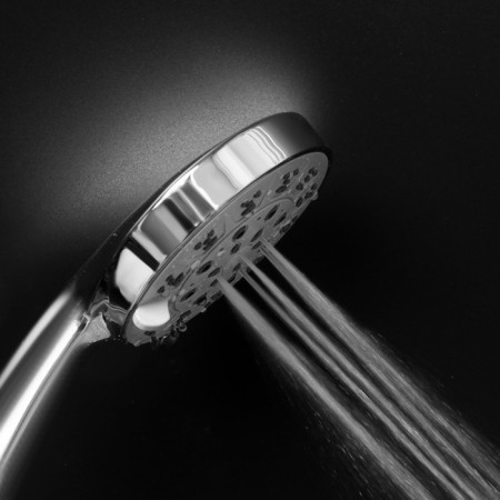 Shower Lake Zein, 5 modes, plastic, chrome-11