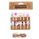 Decorative clothespins with a rope for the suspension "Easter bunny", 10 pcs.