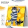 Picture on numbers for children "Cat Matroskin" 17x17 cm, Prostokvashino