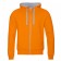 Male sweatshirt, size 56, orange color