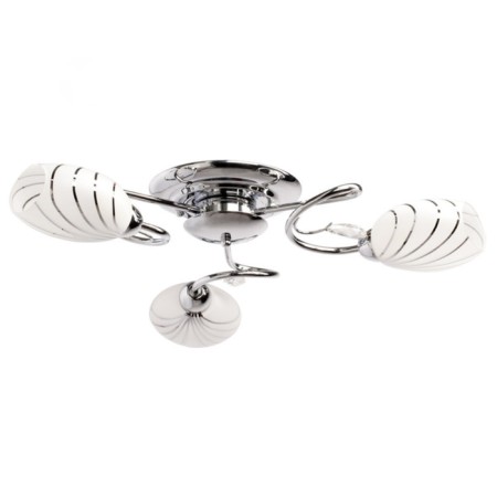 Cellars' chandelier "Fiesta", 3x60W E14, chrome 60x60x13 cm