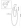 Corda IP20 LED 20W 3000K wall lamp