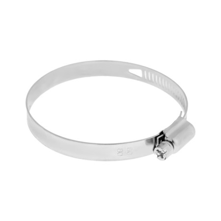 Chervyeric torch clamp, through carriage, diameter 60 - 80, 10 mm width, galvanized