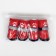 Tall shoes "walk", set 4 pcs, size 2, red