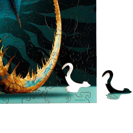 Figure puzzle "Golden Dragon"-2