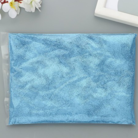 Glitter glitter decorative, dry 500 grams, blue
