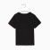 T -shirt for a boy, black color, height 104 cm