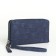 Women's wallet with lightning, blue color