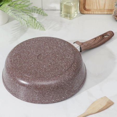 The frying pan “Brownie”, d = 28 cm, plastic handle, anti -stick coating, induction-2