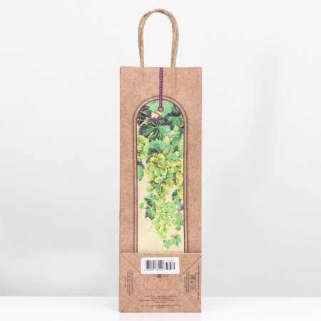 Gift package for a bottle "Graph" 12 x 36 x 8.5 cm-1