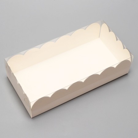 White cookie box, 10 x 20 x 5 cm-1