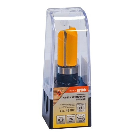 Clesteric Encor Prof 46182, straight, on wood, d = 8 mm, 16 x 26 mm-2