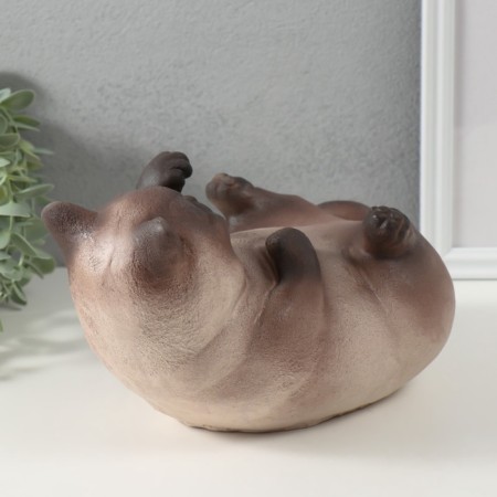 Figure "Cat Men" 13.5 x 16 x 24 cm.-2