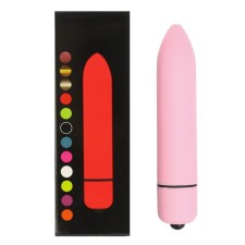 Vibrator of the oka-hp, vibropulus, IP65, ABS plastic, Soft silicone 10 modes, 9 cm, pink