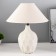 Table lamp "Merisa" E14 40W gray 30x30x37cm Risalux