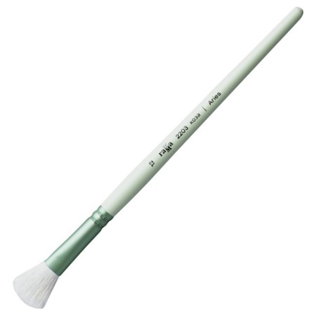 Cossack brush, oval, gamut "Aries" No. 12, short handle