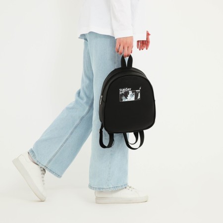 Sunday artificial leather backpack 27x23*10 cm-6