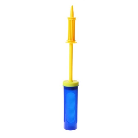 Pump for balls, 27 cm, color mix-3