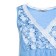 Night shirt female, blue color, size 46