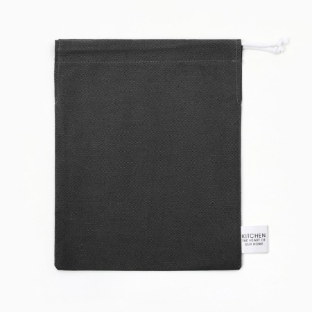 Bag Textile Ethel Home Collection Black27x34 cm, 45%flax, 55%HL-1