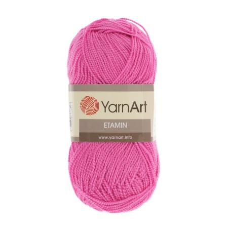 Yarn "etamin" 100% acrylic 180m/30g (437 phlox)-1
