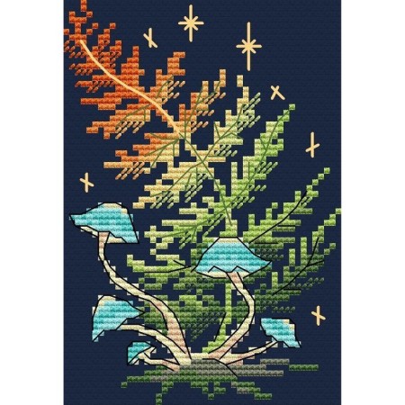 Embroidery set "Forest Magic" 13 × 9 cm