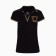 T -shirt female, black color, size 46 (l)